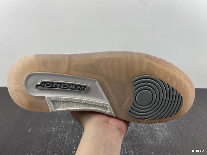 Rep TBK Craft Jordan Air 3 Ivory FJ9479-100 0714